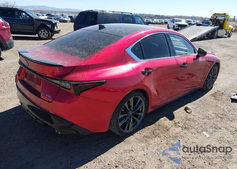 2021 Lexus Is 350 F Sport z USA, uszkodzony, nr VIN JTHGZ1B28M5038351